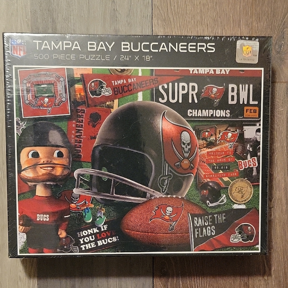Tampa Bay Buccaneers Retro Series 500-piece puzzle